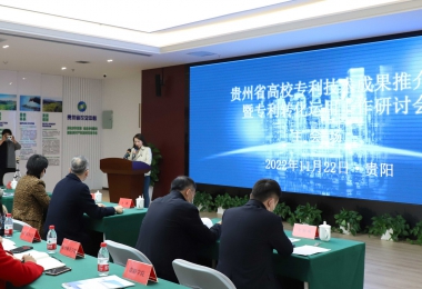 加強知識產(chǎn)權運營 助力實體經(jīng)濟發(fā)展——貴州省高校專利技術成果推介會暨專利轉化運用研討會圓滿召開