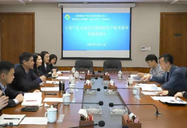 加強(qiáng)交流  共商合作——寧夏產(chǎn)權(quán)交易所與貴州陽光產(chǎn)權(quán)交易所、貴州環(huán)境能源交易所共商“雙碳”合作