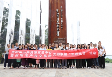貴州陽光產權交易所與貴陽市公共資源交易中心開展支部聯(lián)建主題黨日活動